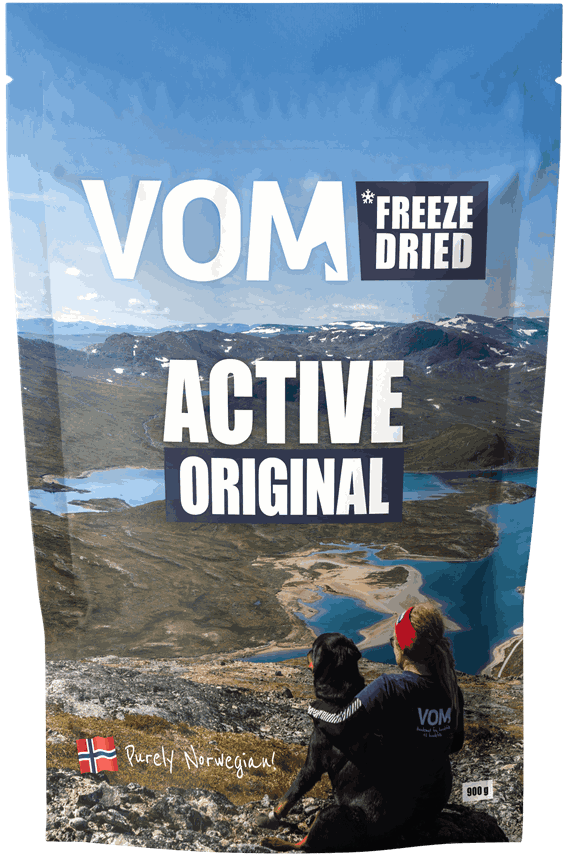 Freeze Dried ACTIVE Orginal  900 gram pose