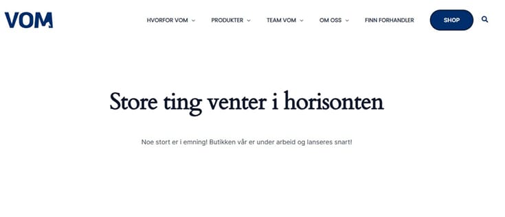 Ny nettbutikk