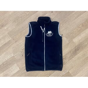 VOM Fleece-vest med refleksdetaljer
